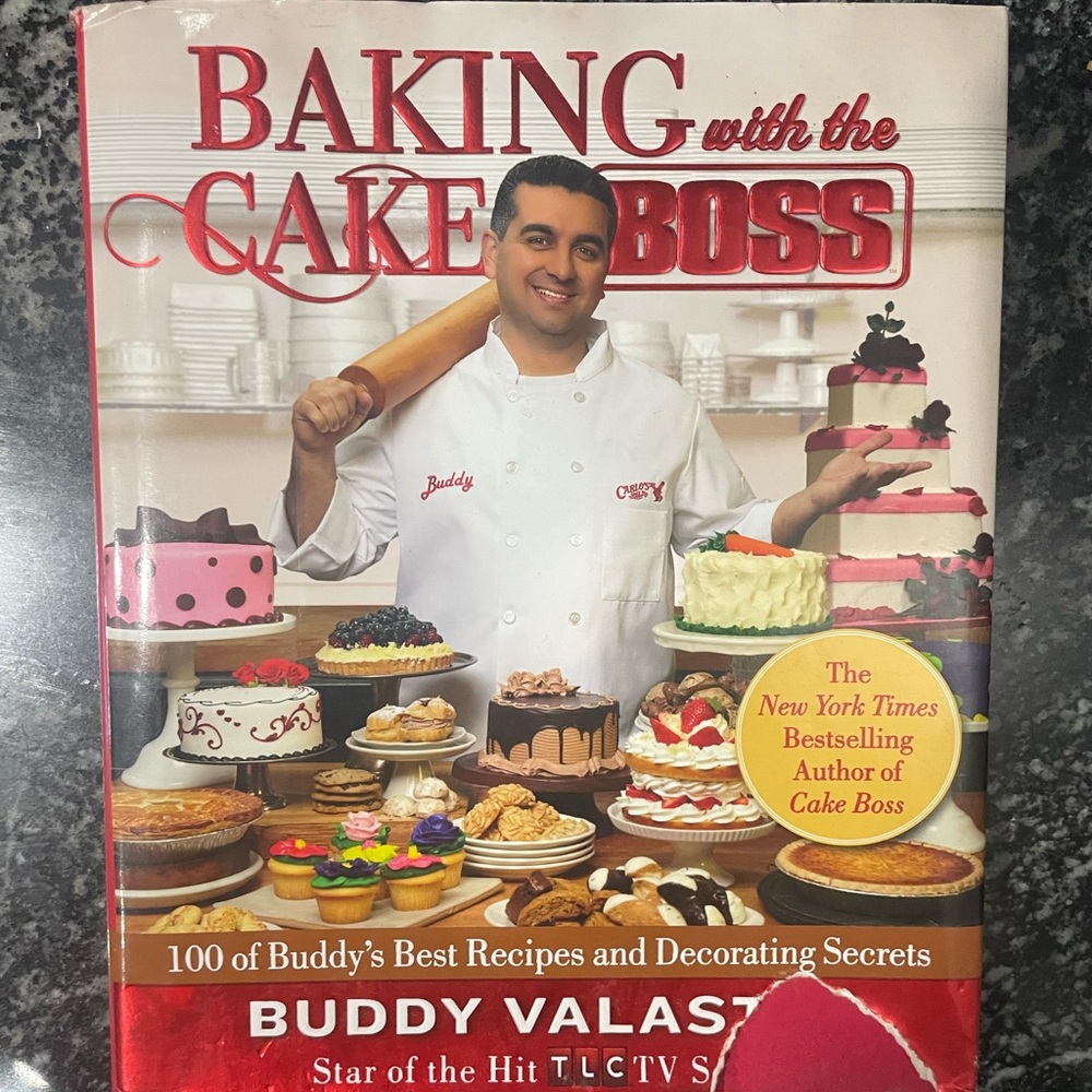 Autographed Cake Boss Cookbook